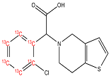 [13C6]-Clopidogrel carboxylic acid